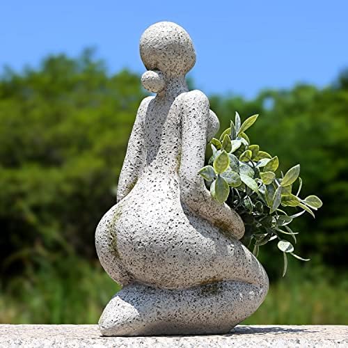 Face Planter Pot Head Planter for Outdoor Indoor Unique Garden Decor - Image 6