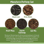 Soil Sunrise Monstera Houseplant Potting Soil Mix (12 Quarts) Custom Blend for Growing and Repotting - Image 5