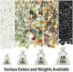 FANTIAN 10 lbs Pebbles for Landscaping,1/4 Inch Polished Green Pea Gravel Small Rocks for Plants, Succulents, Cactus, Vases, Terrarium and Outdoor Gardening - Image 3