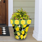 Briarwood Lane Everyday Planter 14" x 15" x 15" Lemons Large Planter - Image 2
