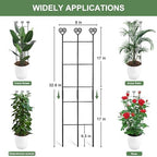 Coomin 32in Monstera Plant Support Trellis for Indoor Plants, 4P - Image 2