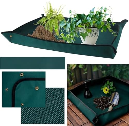 Planting Mat OxfordCloth Plant Repotting FoldableWaterproof Gardening Potting Pad Flower Pots Transplanting Mats for Garden - Image 2