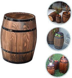 Spirits Barrel Succulent Pot Bar Barrel Flower Bucket Wood Whiskey Trim Decoration en Succulents Plant - Image 5