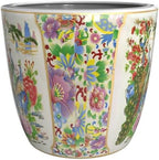 Red Lantern 10" Planter - Satsuma Peacock - Image 6