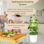 Hydroponic Growing System Kit - Hydroponic Tower Indoor Smart Vertical Garden,Hydroponic Vegetable System,35 Pods, Automatic Timer, Gardening Gift - Image 3