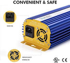 600 Watts Digital Dimmable Electronic Ballast for HPS MH Grow Light Bulb Lamp (600W, Blue) - Image 4
