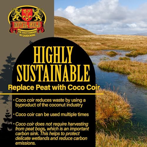 Royal Gold Planting Medium Mix, 1.5cu ft - Designed for Amending Soil, Made for a Variety of Gardening Applications, Standalone Growing Medium - Builds Soil Structure - Image 5