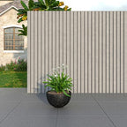LeisureMod Iris Modern Tapered Round Planter – Iris Collection – Fiberstone + MgO Clay, 7–12″ – Sculptural Pot with Pre-Drilled Drainage, Weather‑Resistant for Indoor/Outdoor Use - Image 4