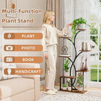 HAVLOTII Indoor Plant Stand with 4 Grow Lights - 7 Tiered Plant Shelf 52" - Image 4