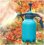 Watering Can Manual Garden Sprayer Hand 0.5 Gallon Lawn Pressure Pump Sprayer Valve Adjustable Nozzle 2L Lawn Garden Sprayers Dark Green Decorative Watering Can(A) - Image 3