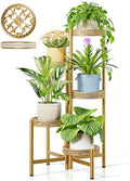 Gold Plant Stand Indoor Outdoor, Corner Metal Flower Pot Stands for Multiple Plants, 5 Tier Heavy Duty Plant Shelf for Patio Garden Balcony Living Room Bedroom - GoldWave by Unknown