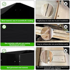PROXRACER Raised Garden Bed with Detachable Tall Legs Elevated Metal Planter Box for Growing Fresh Herbs Vegetables Flowers Succulents&Other Plants for Outdoor Backyard Patio Deck Balcony Black - Image 5