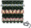 Wall Mounted Vertical Garden Planter, 6 Row 36 Pockets Stackable Wall Planter with Self Watering System & Timer for Outdoor Indoor Garden by RENFANSHOP