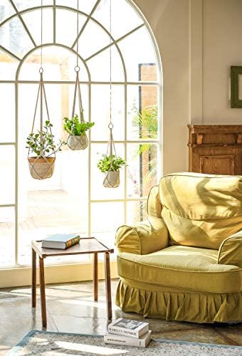 Dahey Macrame Plant Hanger and Plant Basket for Home Decor - Image 3