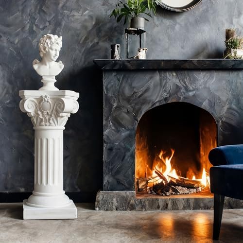 1 Pack 21.7 Inch Roman Column and Pillar Plant Pedestal, Elegant - Image 4