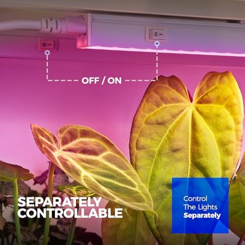 Barrina T5 LED Grow Lights, Full Spectrum Growing Light, 2FT 10W, 8 Packs - Image 5