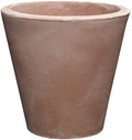 Crescent Garden A118034A Rotational Molded Madison Planter, Weathered Terracotta, 34" by CrescentGarden
