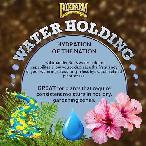 FoxFarm Salamander Soil Potting Mix, 1.5cu ft - Watering Holding Properties, Made for Plants and Cuttings, Indoor/Outdoor Cultivation - Reduces Frequent Waterings - Image 2