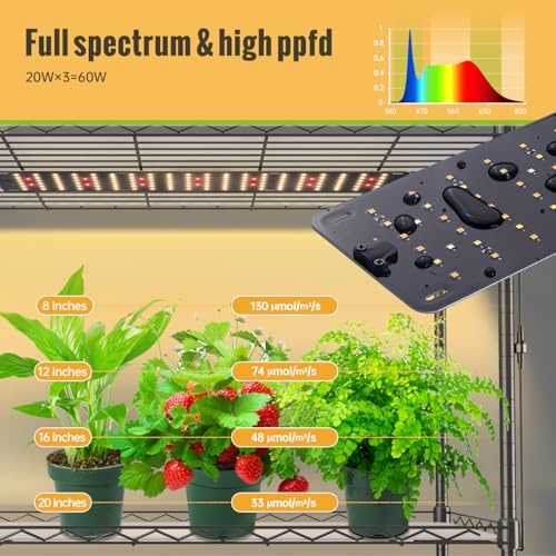 Indoor Greenhouse with Grow Light,4-Tier Plant Shelf, 30x14x59in - Image 7