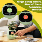 PLANTSIO Smart Plant Pot with Screen, 80ml Self-Watering Planter Green - Image 5