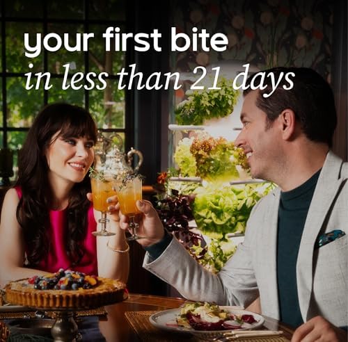 Lettuce Grow Farmstand Outdoor Starter Kit | 24 Seedlings | 4ft 10in | USA - Image 6
