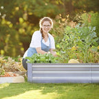 Galvanized Raised Garden Bed 6x3x1ft 2-Pack - Image 7
