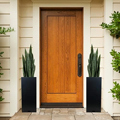 Worth Garden 3ft Artificial Snake Plant Fake Sansevieria Indoor Outdoor, 28 Thick Leaves Lifelike Faux Silk Plant, Home Decor Mother in Law Tongue Plant 35in, with Black pot & Dry Moss Included, Green - Image 3