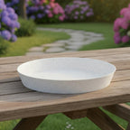 Saucers 21in White Granite 2 Pack - Image 3