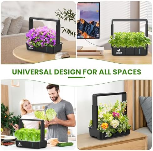 15 Pods Hydroponics Growing System Indoor Garden with LED Grow Light - Image 7
