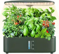 Hydroponic Garden System, 12-Pod Indoor Garden with 24W LED Grow Light by LUZRY