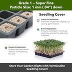 Organic Superfine Vermiculite for Indoor Gardening Plants and Mushrooms – Enhances Soil Aeration, Seed Germination, Rooting Cuttings – Small Packages and Bulk (Vermiculite Grade 1 - Superfine, 30 qts) - Image 5