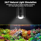 fishkeeper Clip On Aquarium Stream Light with 24/7 Mode(36W) - Image 3