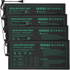 Seedling Heat Mat for Seed Starting,10" x 20.75" Waterproof Heating Pad for Indoor Plants Germination, Gardening, Hydroponic, Greenhouse by AUPETEK
