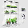Barrina CX5Z Indoor Greenhouse with Grow Light, 180W, 4-Tier 35.4x13.8x59IN by Barrina