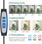 Aumtrly Black Grow Lights for Indoor Plants, Full Spectrum, with 68" Stand - Image 2