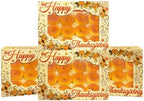 qiqee Thanksgiving 14x10x2.5 inch Auto-pop Up 24Pcs Cookie Box with Window Thanksgiving Pumkin Flower Pastry Macaron Bakery Box For Thanksgiving Day by Qiqee