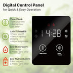 SUNCOZE Smart Hydroponics Growing System, 20 Pods, 25 in Adjustable Height - Image 3