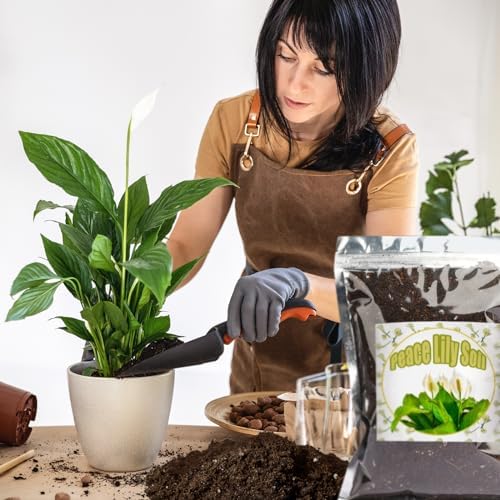 Doter Organic Peace Lily Soil Mix 10qt, Indoor Plants Potting Mix for Planting, Growing, or Repotting Peace Lily Plants, Grow Healthy houseplants Indoors - Image 5