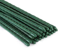 Xiny Tool Garden Stakes, 25 Pack 4 Ft Steel Plant Garden Tomato Stakes with Plastic Coat for Climbing Plants (25 Pack 48 Inch) by XinyTool