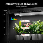 Spider Farmer 4 Tier Mini Greenhouse Plant Shelf with Grow Lights Indoor - Image 5