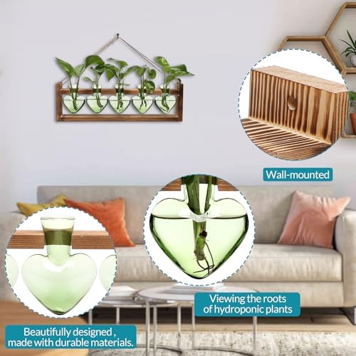 Plant Terrarium Hanging Propagation Stations Gift for Women - Image 4