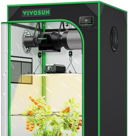 VIVOSUN Smart Grow Tent Kit 2x2, 1-Plant WiFi-Integrated Grow Kit System - Image 2