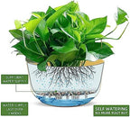 Dexceder 11.2 Inch Self Watering Hanging Planter (2 Pack, Yellow) - Image 2