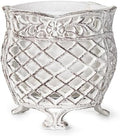 Sungmor Vintage Cast Iron Urn Planter with Non-Woven Bag, Vintage White by Sungmor