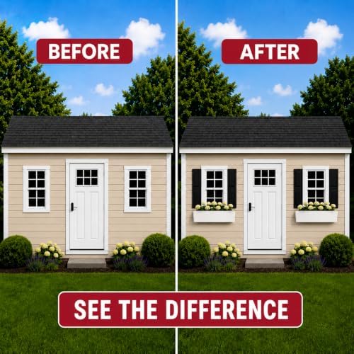18" x 5" White Flower Box for Shed Windows, 1-Pack - Image 2