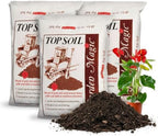 Michigan Peat Garden Magic Organic Potting Topsoil Mix, 40 lb, 3-Pack by GardenMagic