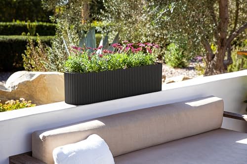 Veradek Demi Series Window Box Planter - Round Outdoor Planter - Image 4