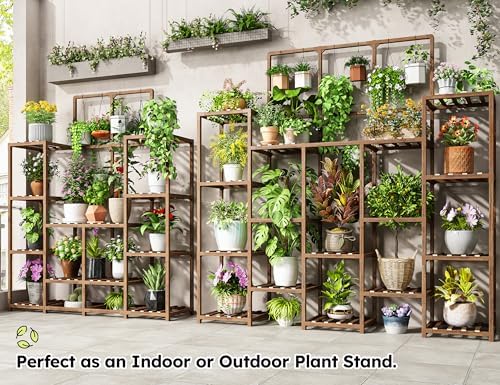 EnHomee 63" Tall Plant Stand with 14-Tier for Garden - Image 6