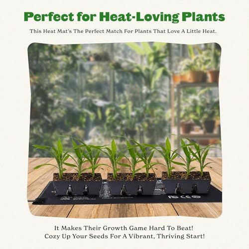 Epic Gardening Seedling Heat Mat for Plants – High-Performance 20W Heavy-Duty PVC Heating Mat for Seed Germination, Plant Growth, & Fermentation | Durable & Reliable Warmth for Indoor Gardening - Image 4