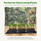 Epic Gardening Seedling Heat Mat for Plants – High-Performance 20W Heavy-Duty PVC Heating Mat for Seed Germination, Plant Growth, & Fermentation | Durable & Reliable Warmth for Indoor Gardening - Image 4